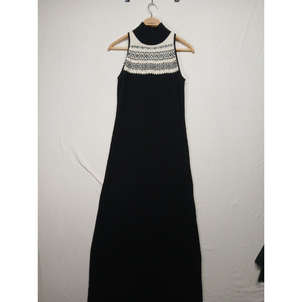 Ralph Lauren Wool High Neck Elegent Dress‎ Quiet Luxery Floor Length
